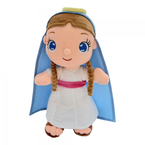 peluche de la virgen maria