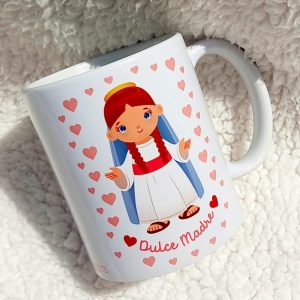 taza virgen maria